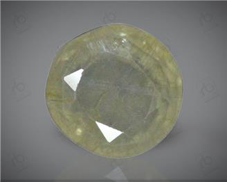 Natural Yellow Sapphire Certified  3.3CTS-21014